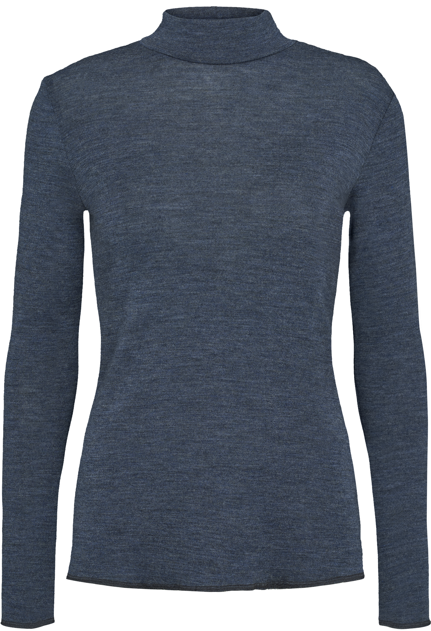 Turtleneck plain merino